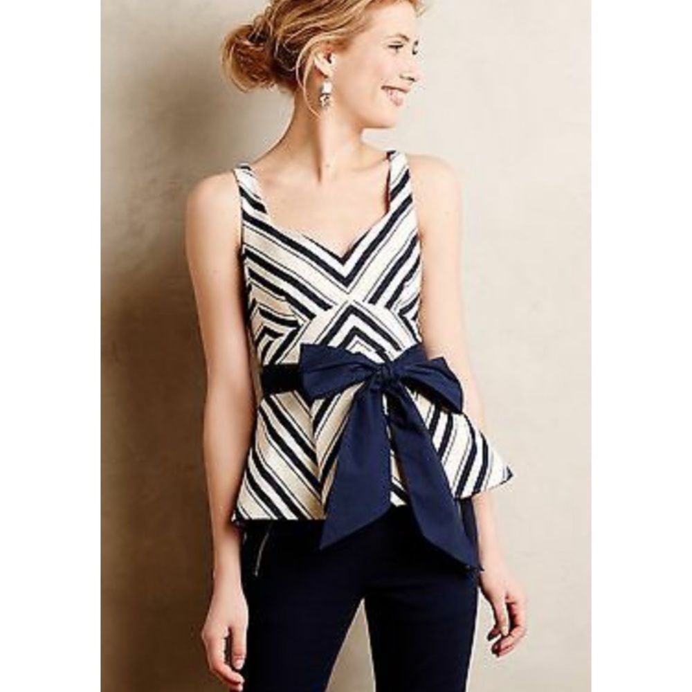 NWT SOLD OUT Anthropologie Maeve Top Shirt 6 S M